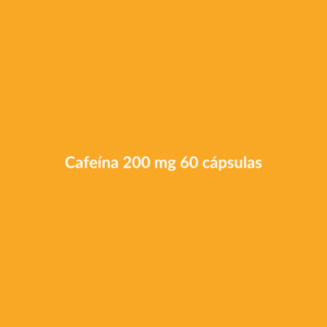 Cafeína 200 mg 60 cápsulas [DEMO]