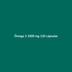 Ômega 3 1000 mg 120 cápsulas [DEMO]