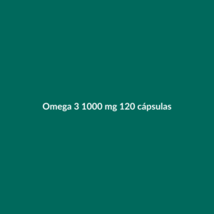 Omega 3 1000 mg 120 cápsulas [DEMO]